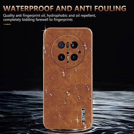 AZNS For Huawei Mate 70 Pro / 70 Pro+ Case Electroplating Crocodile Texture PU + TPU Phone Cover