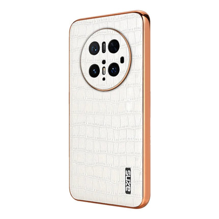 AZNS For Huawei Mate 70 Pro / 70 Pro+ Case Electroplating Crocodile Texture PU + TPU Phone Cover