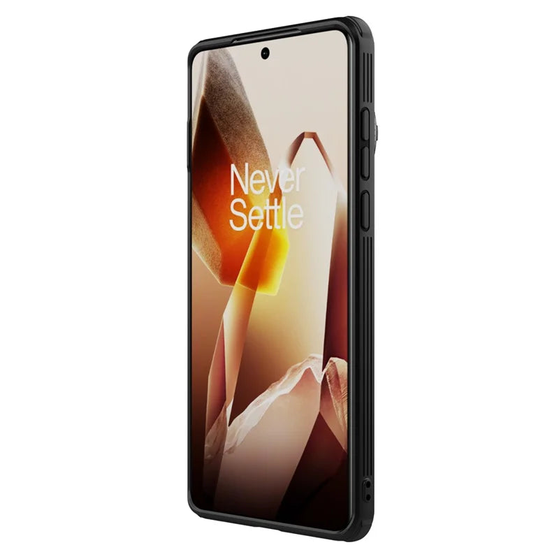 ShopCaseCart Kickstand Magnetic OnePlus 13 Protective cover Compatible with MagSafe TPU+PC Phone Guard with Camera Lid