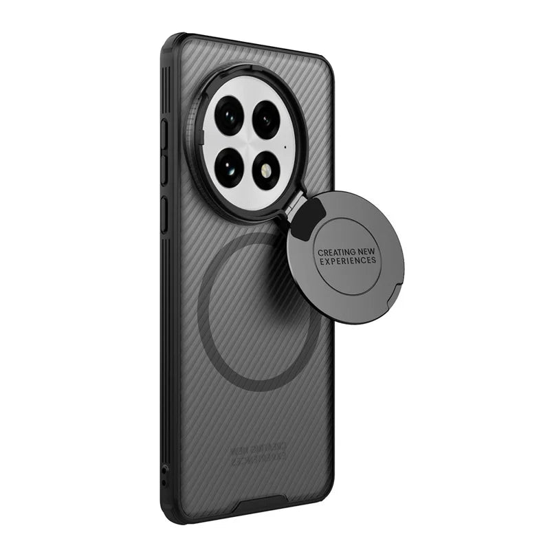 ShopCaseCart Kickstand Magnetic OnePlus 13 Protective cover Compatible with MagSafe TPU+PC Phone Guard with Camera Lid