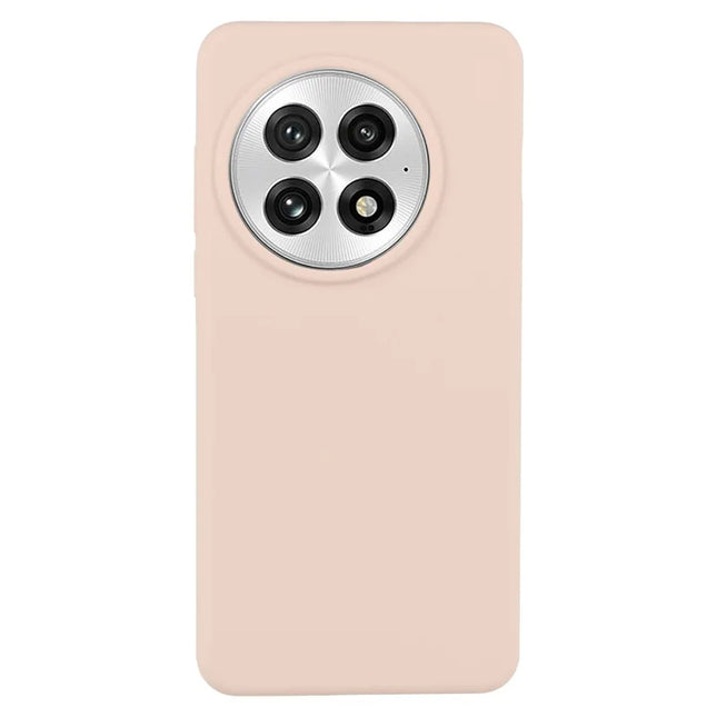 For OnePlus 13 Cell Phone Case Liquid Silicone Dropproof Cover - Pink