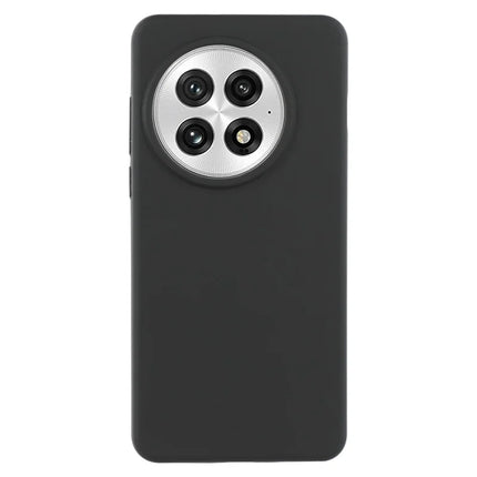 For OnePlus 13 Cell Phone Case Liquid Silicone Dropproof Cover - Black