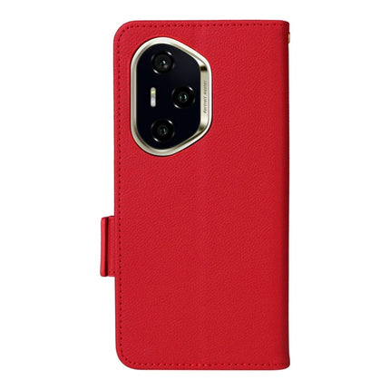 For Honor 300 Pro / 300 Ultra Case Litchi Texture PU Leather Wallet Flip Phone Cover