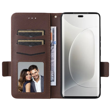 For Honor 300 Pro / 300 Ultra Case Litchi Texture PU Leather Wallet Flip Phone Cover