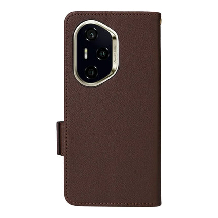 For Honor 300 Pro / 300 Ultra Case Litchi Texture PU Leather Wallet Flip Phone Cover