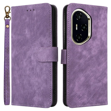 For Honor 300 Pro / 300 Ultra Wallet Case RFID Blocking PU Leather Cover Stand View - Purple