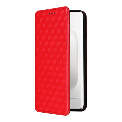 For Honor 300 Pro / 300 Ultra Wallet Case Rhombus Imprinted Leather Phone Cover