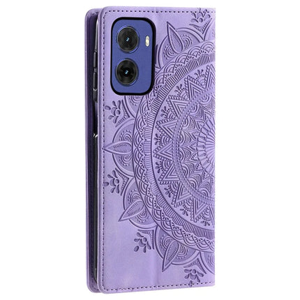 Style-010 For Motorola Moto G05 4G Case Magnetic Closing Leather Phone Cover Pattern Imprinted