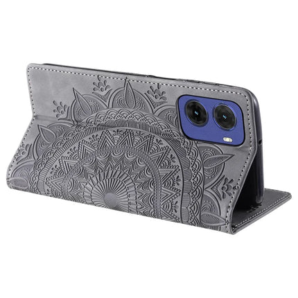 Style-010 For Motorola Moto G05 4G Case Magnetic Closing Leather Phone Cover Pattern Imprinted