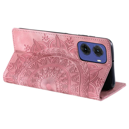Style-010 For Motorola Moto G05 4G Case Magnetic Closing Leather Phone Cover Pattern Imprinted