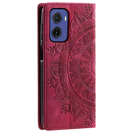 Style-010 For Motorola Moto G05 4G Case Magnetic Closing Leather Phone Cover Pattern Imprinted