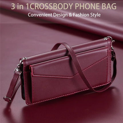 For Motorola Moto G05 4G Leather Case Wallet Stand Phone Cover with Straps