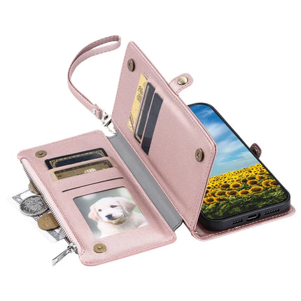 015 Style For Motorola Moto G05 4G Case TPU+PU Leather Wallet Phone Cover with Straps
