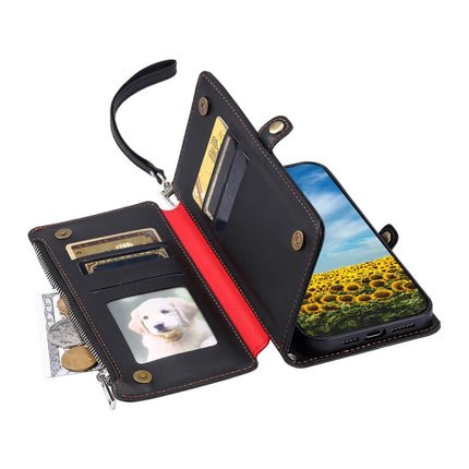 015 Style For Motorola Moto G05 4G Case TPU+PU Leather Wallet Phone Cover with Straps