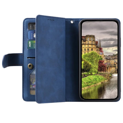 For Motorola Moto G05 4G Case PU Leather Phone Cover with Zipper Wallet 9 Card Slots