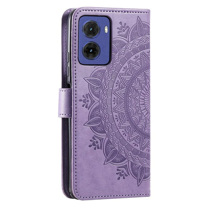 For Motorola Moto G05 4G Case Imprinted Totem PU Leather Wallet Stand Phone Cover