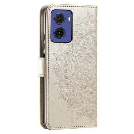 For Motorola Moto G05 4G Case Imprinted Totem PU Leather Wallet Stand Phone Cover