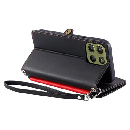 015 Style For Motorola Moto G15 4G Case TPU+PU Leather Wallet Phone Cover with Straps