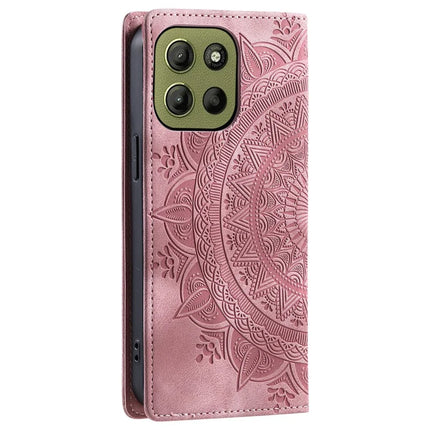 Style-010 For Motorola Moto G15 4G Case Magnetic Closing Leather Phone Cover Pattern Imprinted