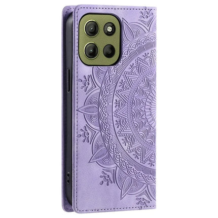 Style-010 For Motorola Moto G15 4G Case Magnetic Closing Leather Phone Cover Pattern Imprinted