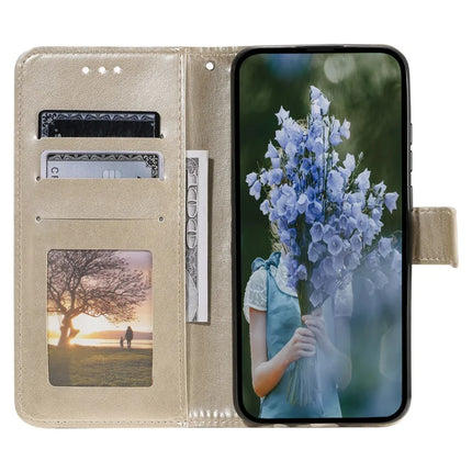For Motorola Moto G15 4G Case Imprinted Totem PU Leather Wallet Stand Phone Cover