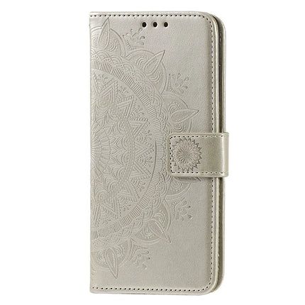 For Motorola Moto G15 4G Case Imprinted Totem PU Leather Wallet Stand Phone Cover
