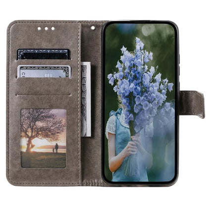 For Motorola Moto G15 4G Case Imprinted Totem PU Leather Wallet Stand Phone Cover
