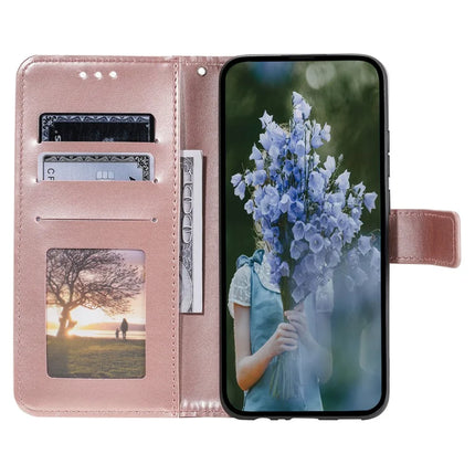 For Motorola Moto G15 4G Case Imprinted Totem PU Leather Wallet Stand Phone Cover