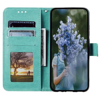 For Motorola Moto G15 4G Case Imprinted Totem PU Leather Wallet Stand Phone Cover