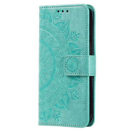 For Motorola Moto G15 4G Case Imprinted Totem PU Leather Wallet Stand Phone Cover