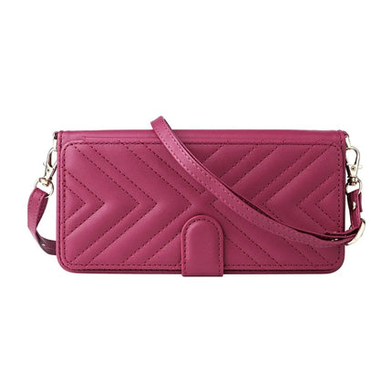 For Blackview Wave 8C Wallet Case with Shoulder Strap Leather Phone Cover