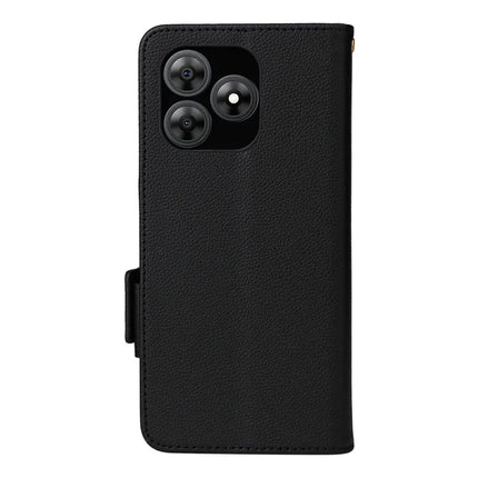 For Blackview Wave 8C Case Litchi Texture PU Leather Wallet Flip Phone Cover