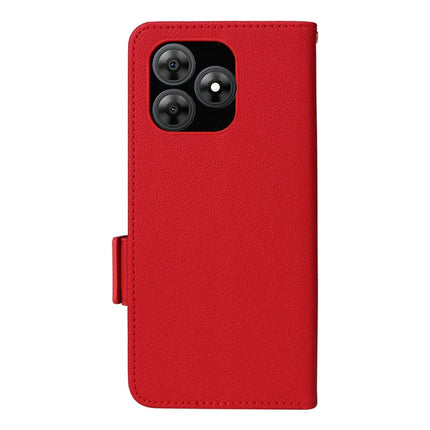 For Blackview Wave 8C Case Litchi Texture PU Leather Wallet Flip Phone Cover
