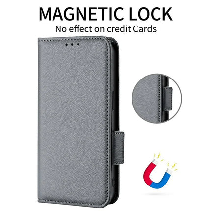 For Blackview Wave 8C Case Litchi Texture PU Leather Wallet Flip Phone Cover