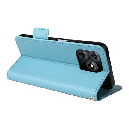 For Blackview Wave 8C Case Litchi Texture PU Leather Wallet Flip Phone Cover