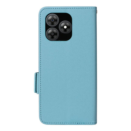 For Blackview Wave 8C Case Litchi Texture PU Leather Wallet Flip Phone Cover