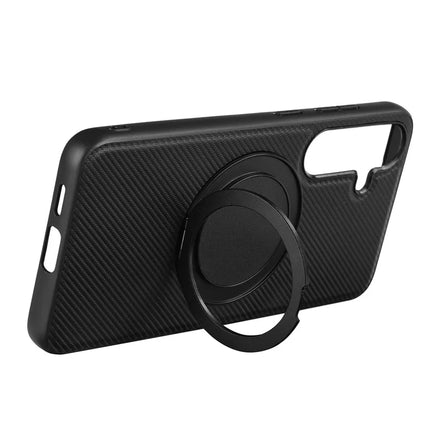 VILI TCY Series for Samsung Galaxy A36 5G Magnetic Phone Case Ring Kickstand PC TPU Back Cover
