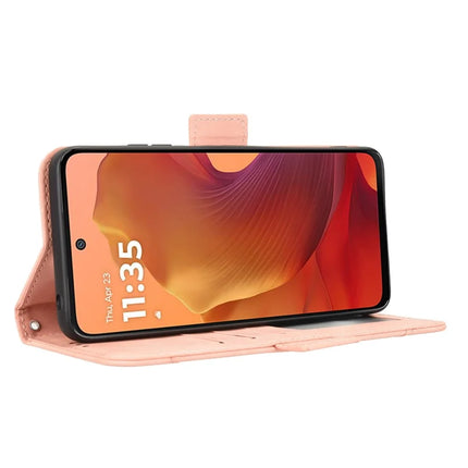 For Motorola Moto G15 4G / G15 Power 4G Leather Case Phone Wallet Cover with Multiple Card Slots