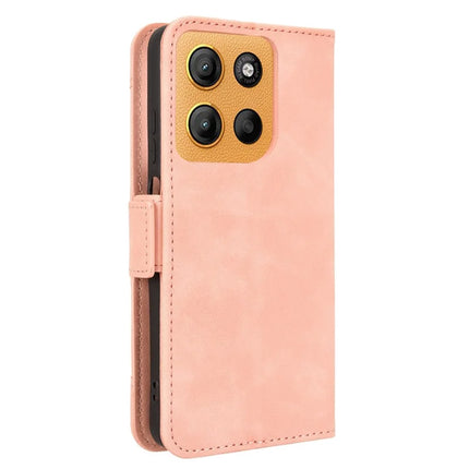 For Motorola Moto G15 4G / G15 Power 4G Leather Case Phone Wallet Cover with Multiple Card Slots