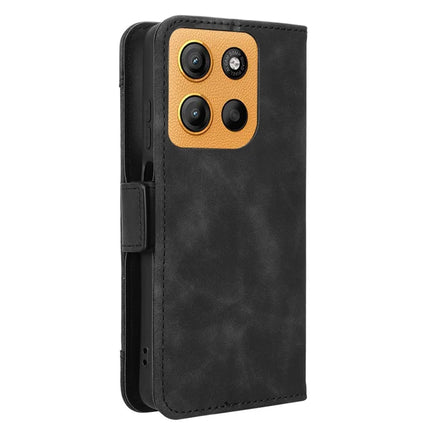 For Motorola Moto G15 4G / G15 Power 4G Leather Case Phone Wallet Cover with Multiple Card Slots