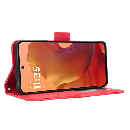 For Motorola Moto G15 4G / G15 Power 4G Leather Case Phone Wallet Cover with Multiple Card Slots