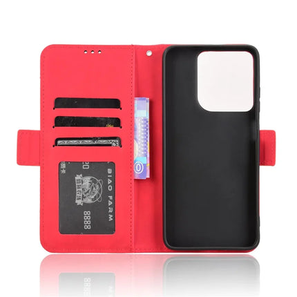 For Motorola Moto G15 4G / G15 Power 4G Leather Case Phone Wallet Cover with Multiple Card Slots