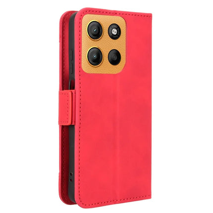 For Motorola Moto G15 4G / G15 Power 4G Leather Case Phone Wallet Cover with Multiple Card Slots
