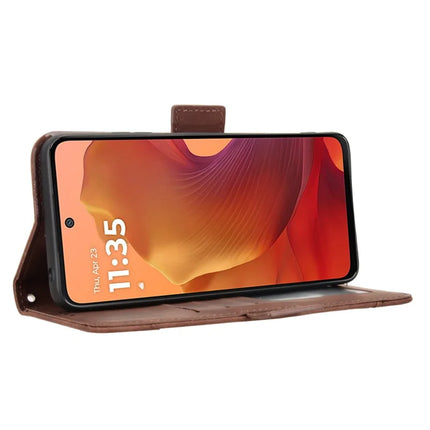 For Motorola Moto G15 4G / G15 Power 4G Leather Case Phone Wallet Cover with Multiple Card Slots