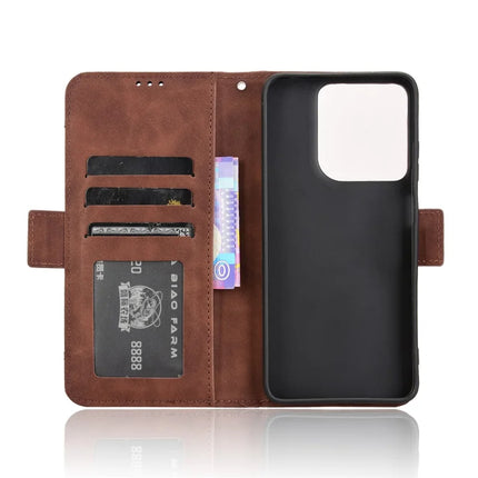 For Motorola Moto G15 4G / G15 Power 4G Leather Case Phone Wallet Cover with Multiple Card Slots