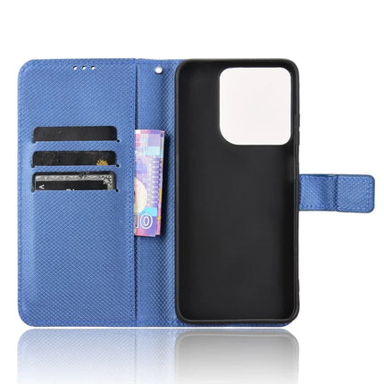 For Motorola Moto G15 4G / G15 Power 4G Case PU Leather Diamond Texture Wallet Phone Cover