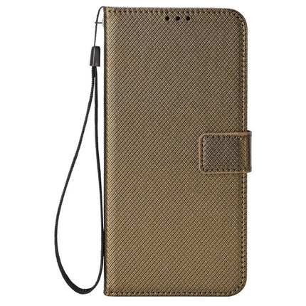 For Motorola Moto G15 4G / G15 Power 4G Case PU Leather Diamond Texture Wallet Phone Cover