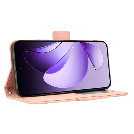 For Oppo Reno13 5G (Global) Leather Case Phone Wallet Cover with Multiple Card Slots
