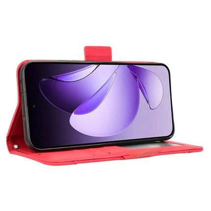 For Oppo Reno13 5G (Global) Leather Case Phone Wallet Cover with Multiple Card Slots