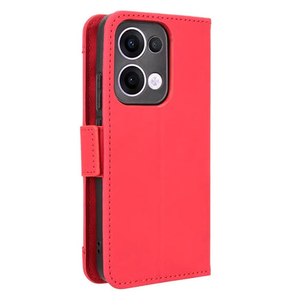 For Oppo Reno13 5G (Global) Leather Case Phone Wallet Cover with Multiple Card Slots